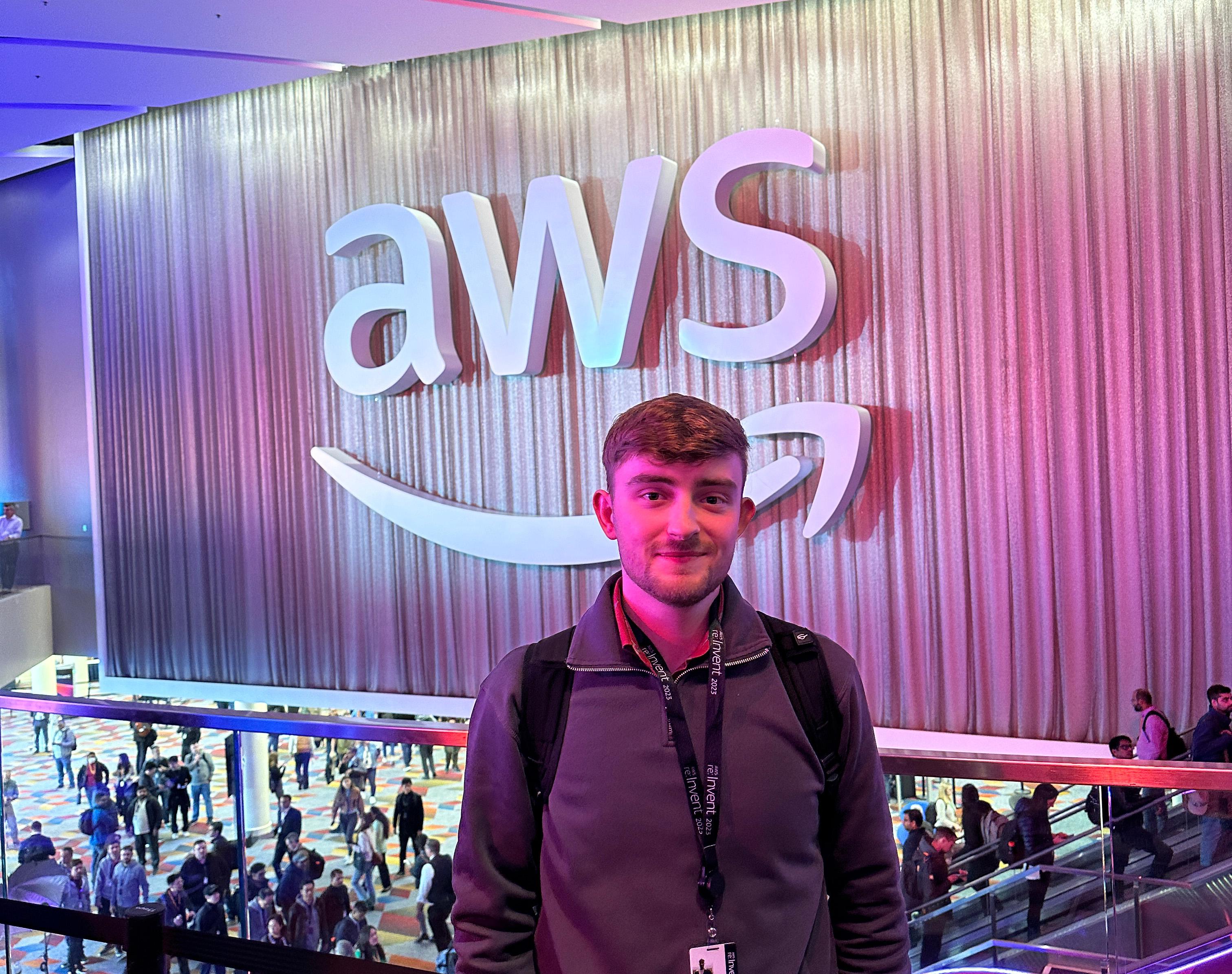 Tom Shaw attending AWS re:Invent